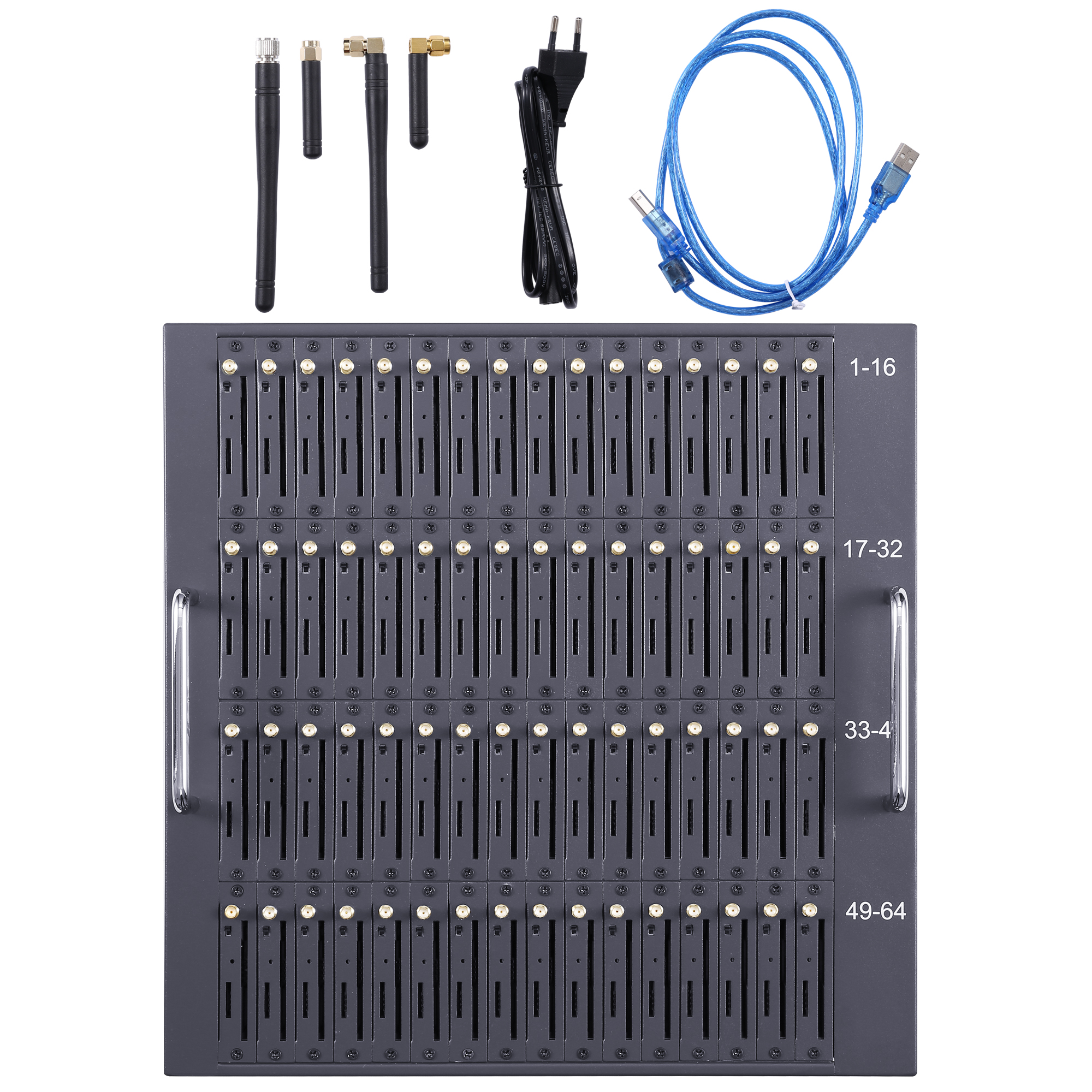 4G LTE 64 port bulk sms modem pool for USA 4G network